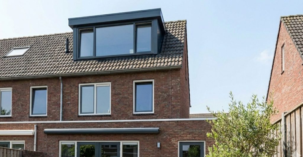 Dakkapel in Almelo - Kunststof dakkapel